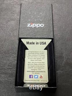 Zippo Pièce Diamond Cut Armor Édition Limitée Modèle Rare Fabriqué en 2007 (3) Peace