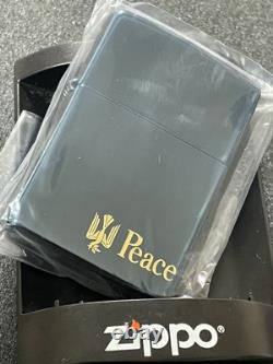 Zippo Pièce Rare Gravée Édition Limitée Modèle Paix 2018