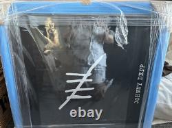 Œuvre d'art rare de Johnny Depp - Pièce de collection en édition limitée encadrée